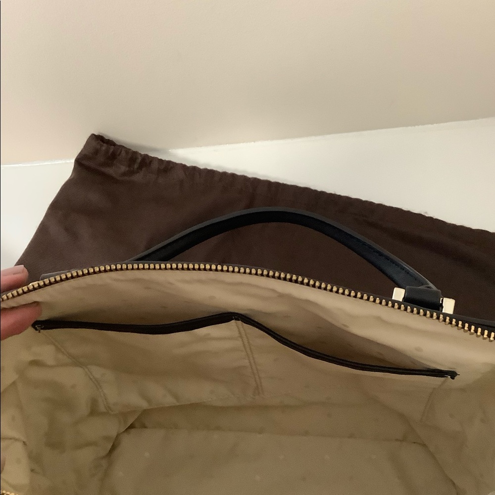 kate spade Black Quilted Leather Shoulder Bag with Gold Hardware - Picture 5 of 7